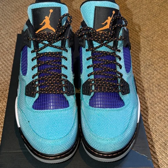 Authentic Nike Jordan Teal and Purple Men display picture 2